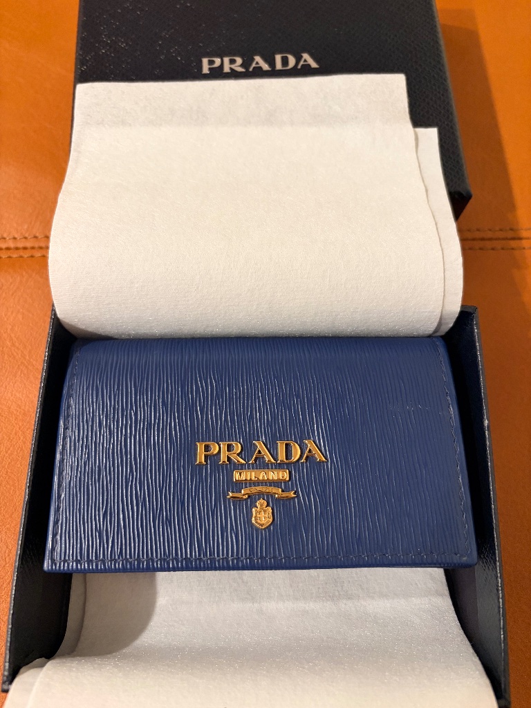 Prada Saffiano Leather Card Holder